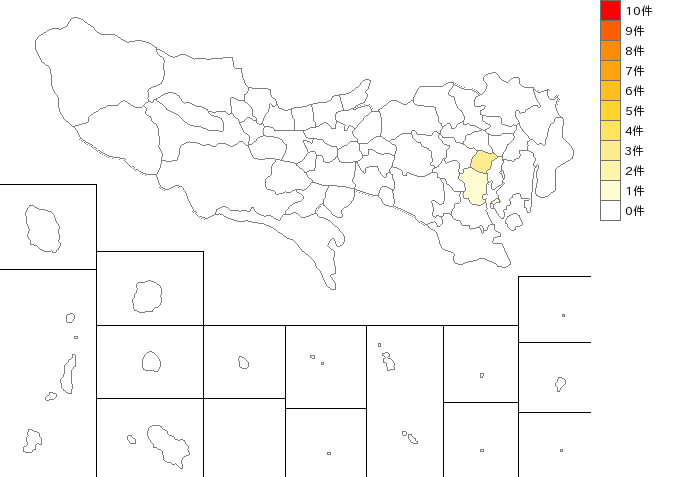 東京都の外務省業界マップ