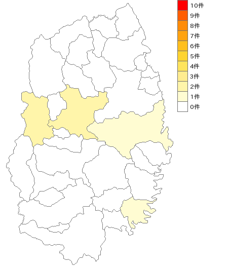 岩手県の環境省業界マップ