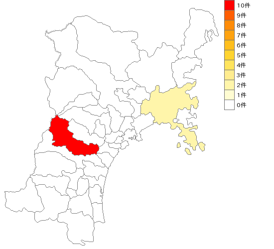 宮城県の環境省業界マップ