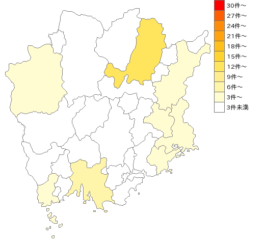 岡山県の厚生労働省業界マップ