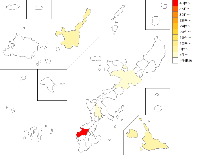 沖縄県の厚生労働省業界マップ