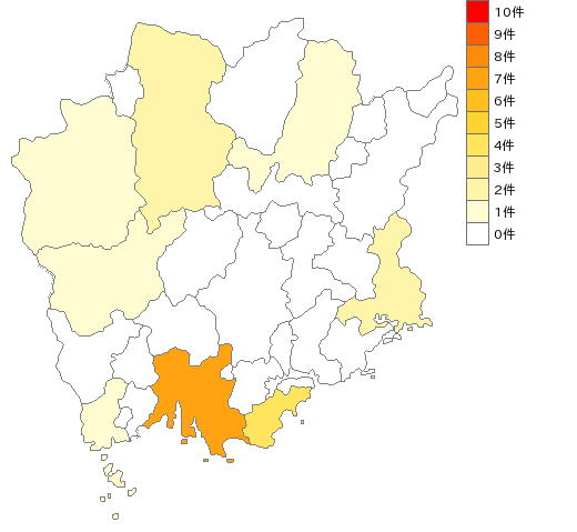 岡山県の財務省業界マップ