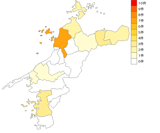 愛媛県の財務省業界マップ
