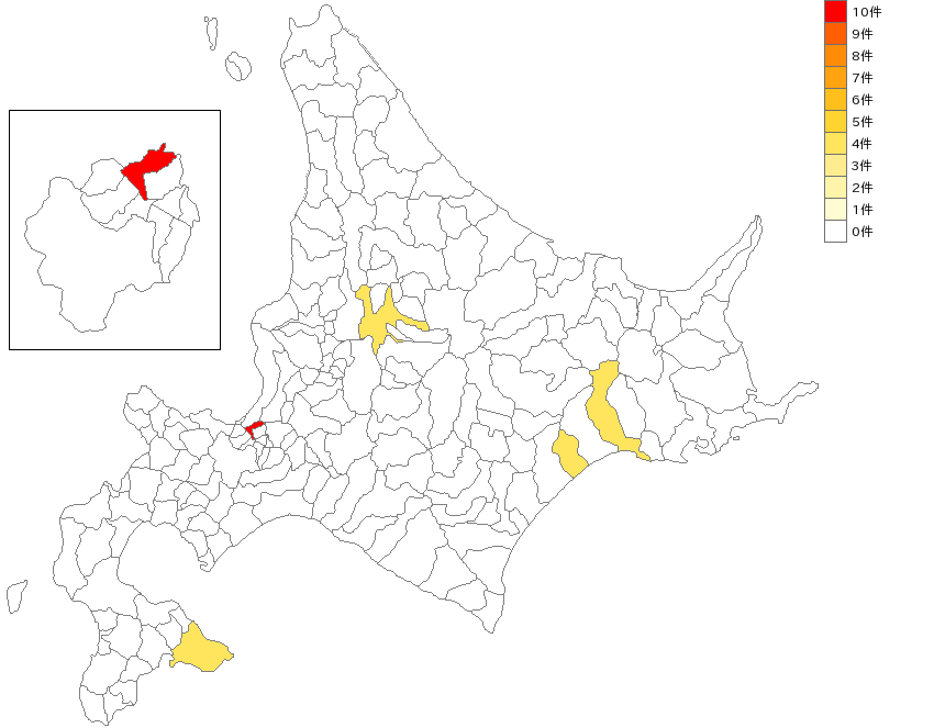 北海道の総務省業界マップ