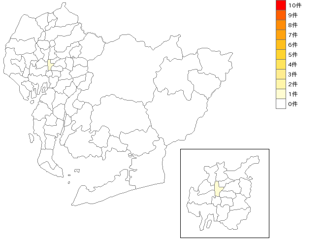 愛知県の内閣業界マップ