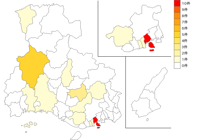 兵庫県の農林水産省業界マップ