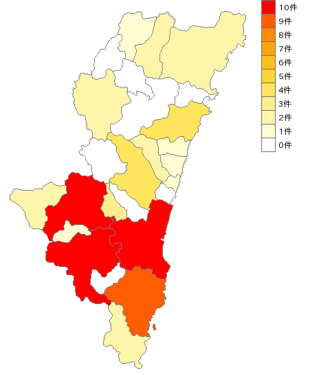 宮崎県の農林水産省業界マップ