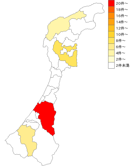 石川県の法務省業界マップ