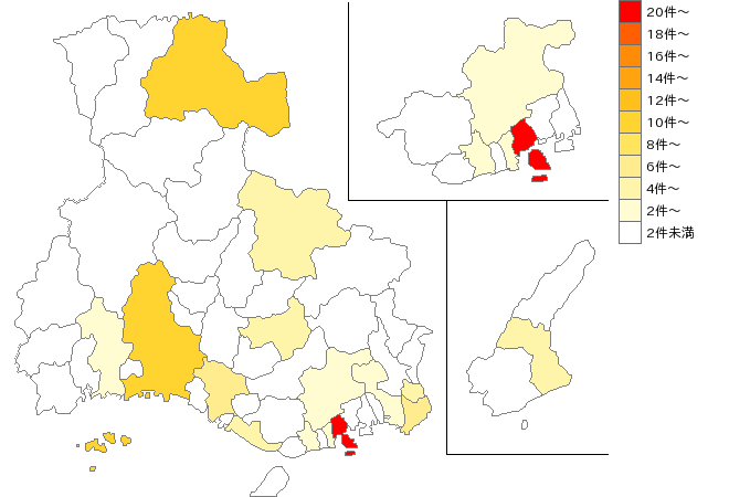 兵庫県の法務省業界マップ