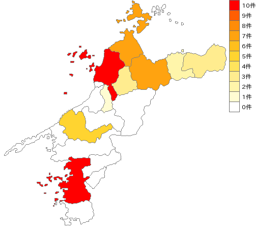 愛媛県の法務省業界マップ