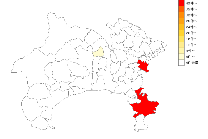 神奈川県の防衛省業界マップ
