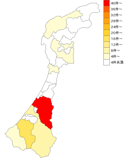 石川県の宗教団体業界マップ