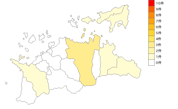 香川県の仏教教会業界マップ