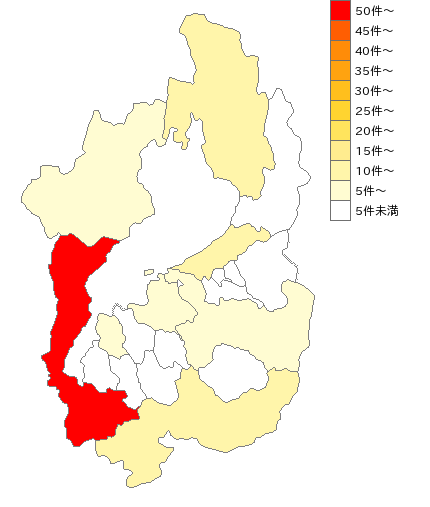 滋賀県の経済団体業界マップ