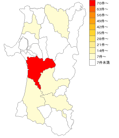 秋田県の労働団体業界マップ