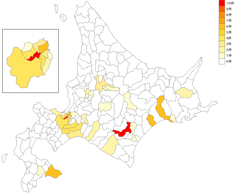 北海道の信用協同組合業界マップ