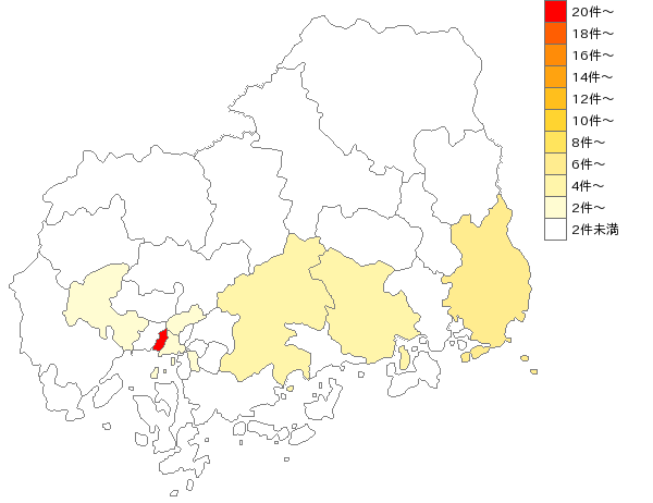 広島県のファイナンシャルプランナー業界マップ