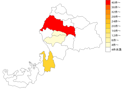 福井県の保険代理店業界マップ