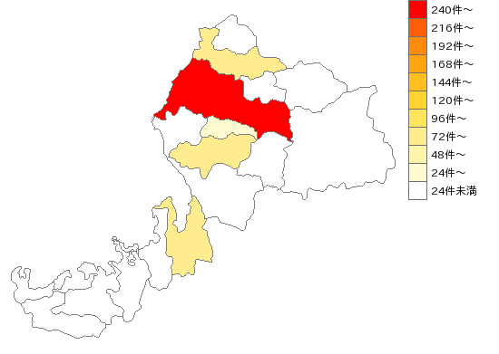 福井県の運送業界マップ