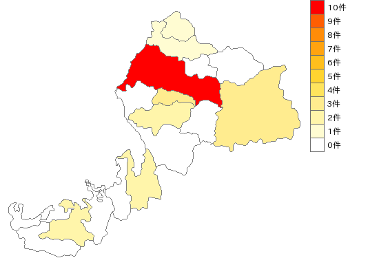 福井県の宅配便業界マップ