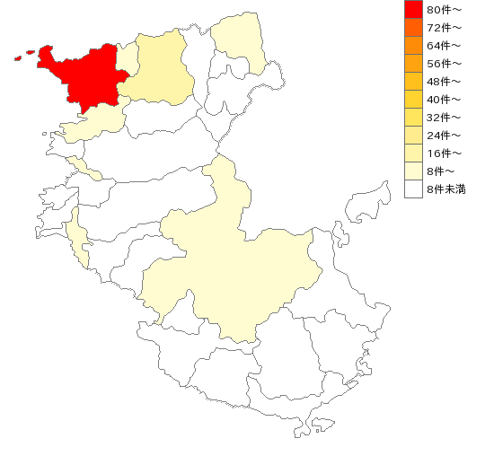 和歌山県の胃腸科・消化器科業界マップ