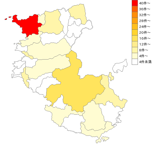 和歌山県の外科業界マップ