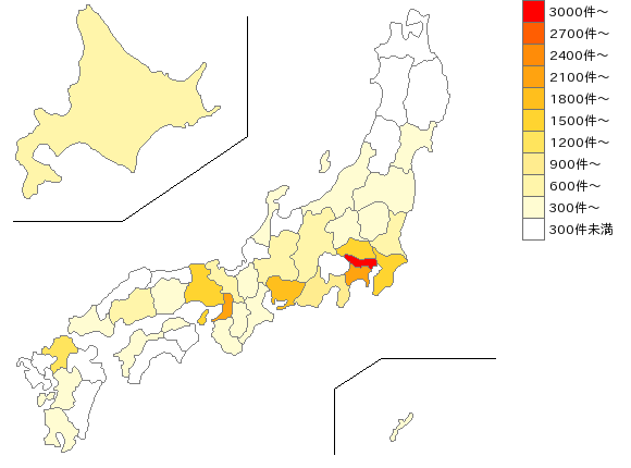 全国の学習・進学塾業界マップ