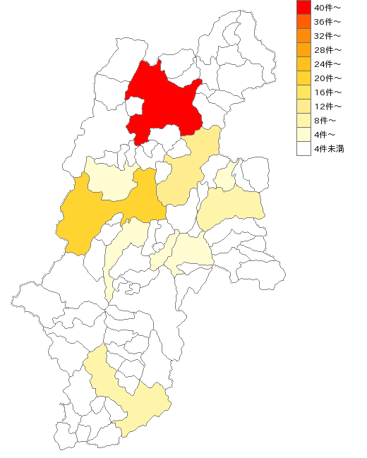 長野県の予備校業界マップ