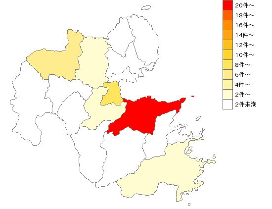 大分県のカルチャーセンター業界マップ