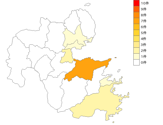 大分県のピアノ教室業界マップ