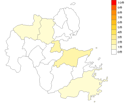 大分県の華道教室業界マップ
