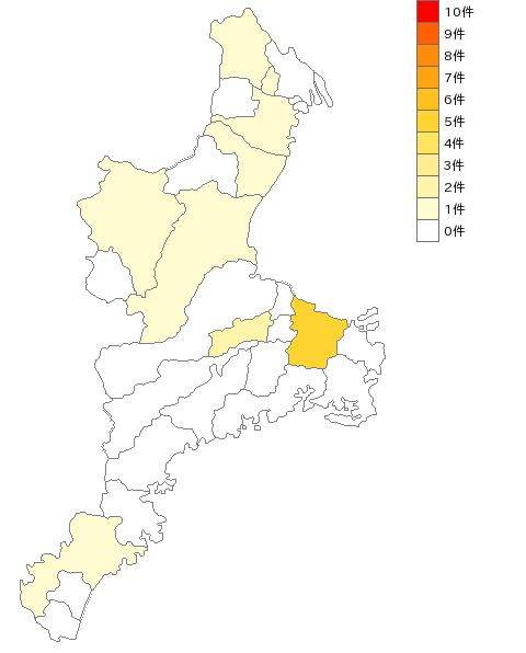 三重県の競技場業界マップ