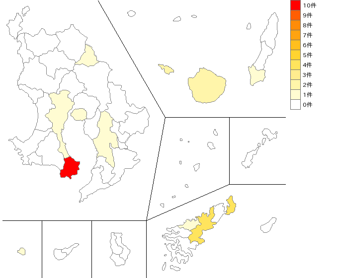 鹿児島県の植物園業界マップ