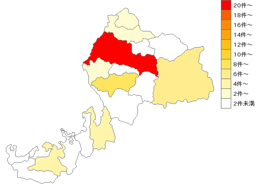 福井県の運転代行業界マップ