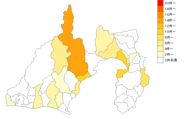 静岡県の通信販売業界マップ