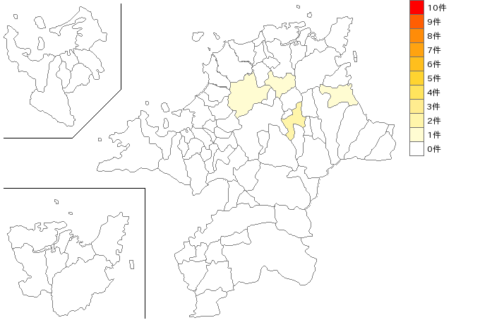 福岡県の宝くじ店業界マップ