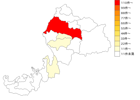 福井県のエステティック業界マップ