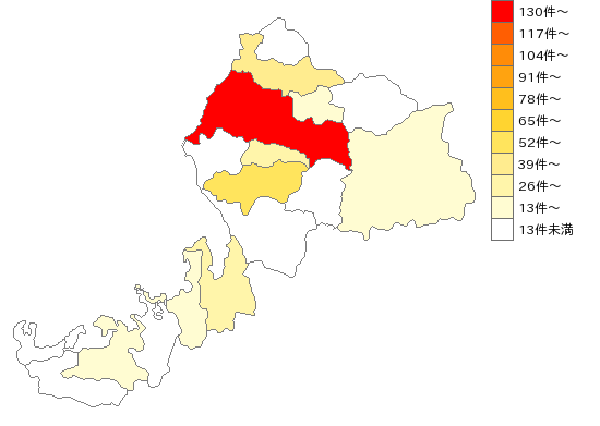 福井県の水道衛生工事・保守業界マップ