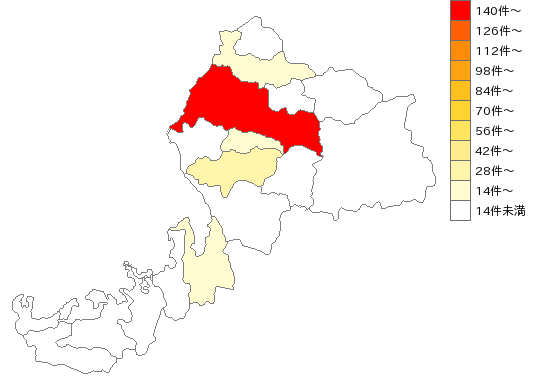 福井県の内装工事業界マップ