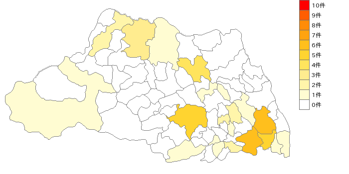 埼玉県のタオル業界マップ