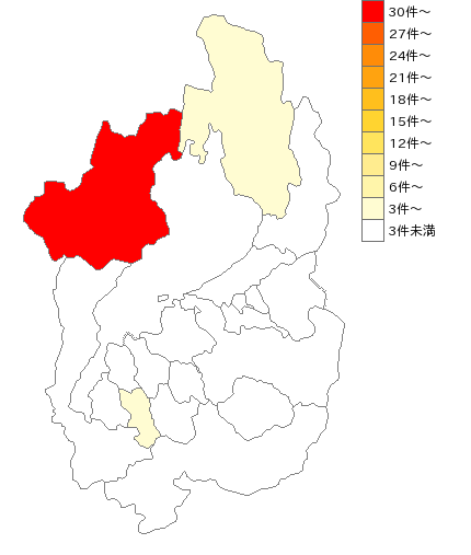 滋賀県のねん糸製造業界マップ