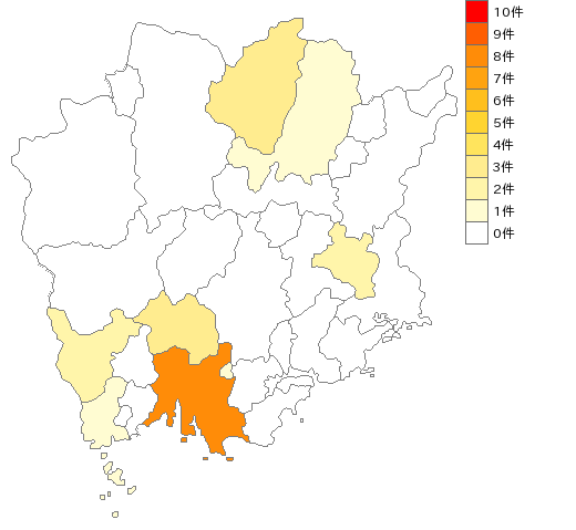 岡山県のねん糸製造業界マップ