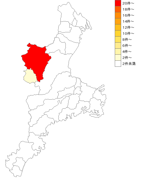 三重県のひも類業界マップ