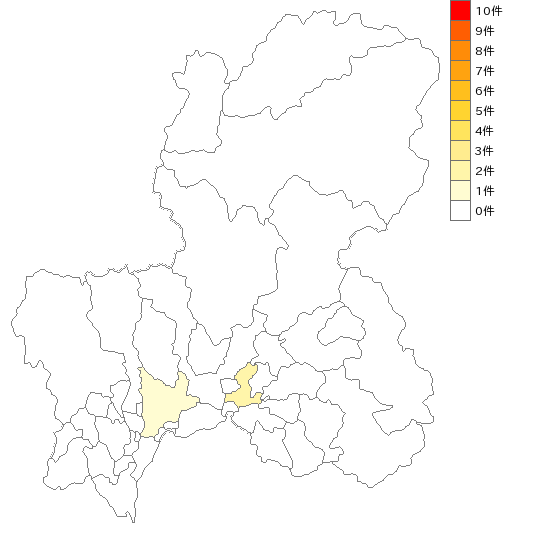 岐阜県のフェルト・不織布製造業界マップ