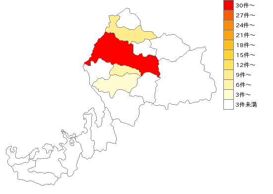 福井県のレース製造業界マップ