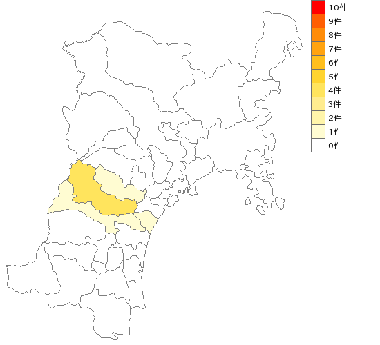 宮城県のワイシャツ製造・販売業界マップ