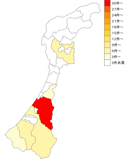 石川県の衣類製造・販売業界マップ