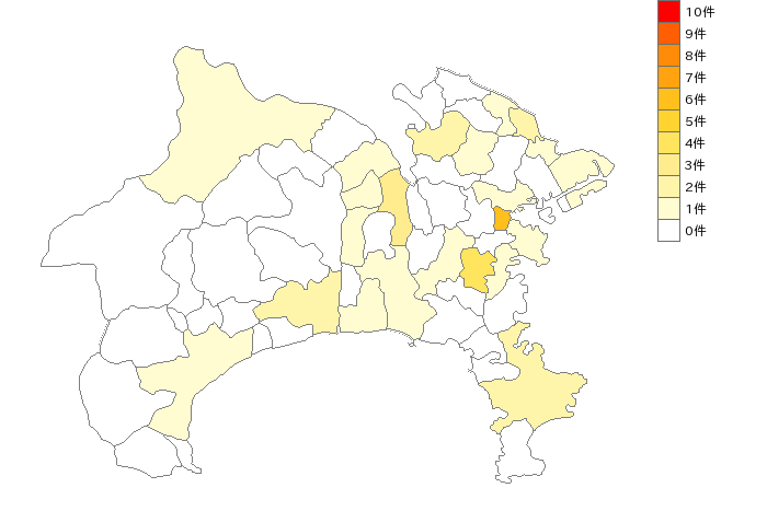 神奈川県の靴下製造業界マップ