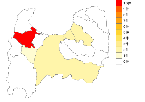 富山県の靴下製造業界マップ