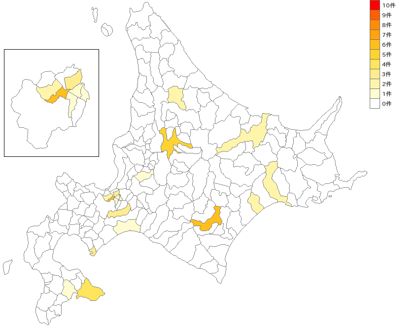 北海道の刺しゅう業界マップ